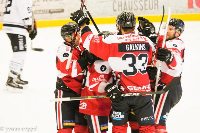 Photo hockey match Chamonix / Morzine - Amiens  le 11/11/2016