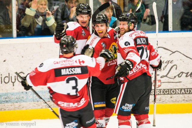 Photo hockey match Chamonix / Morzine - Amiens  le 11/11/2016