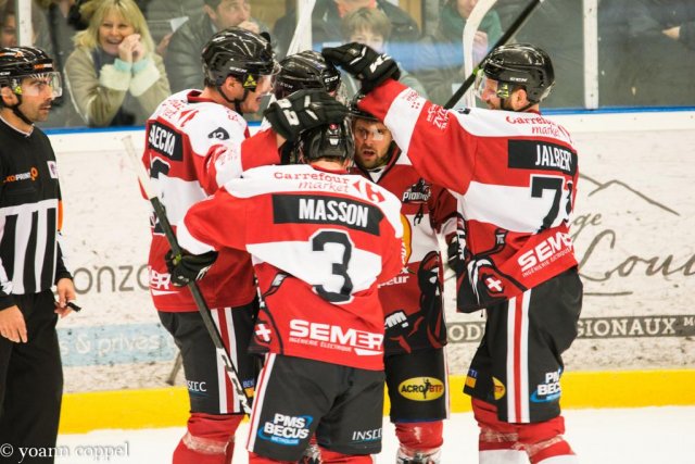 Photo hockey match Chamonix / Morzine - Amiens  le 11/11/2016