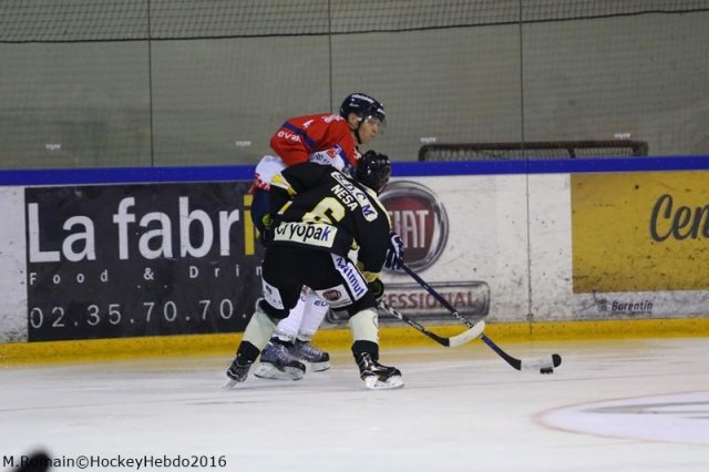 Photo hockey match Rouen - Angers  le 11/11/2016