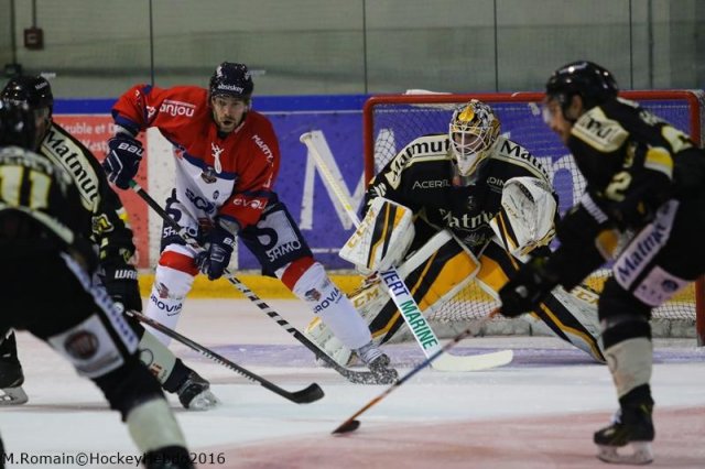 Photo hockey match Rouen - Angers  le 11/11/2016