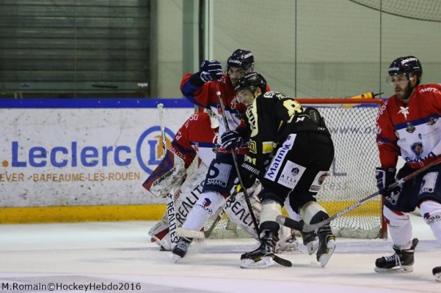 Photo hockey match Rouen - Angers  le 11/11/2016