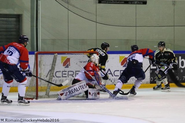 Photo hockey match Rouen - Angers  le 11/11/2016
