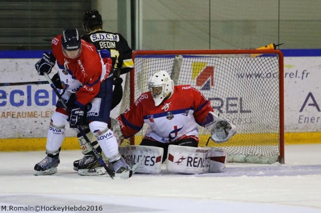 Photo hockey match Rouen - Angers  le 11/11/2016