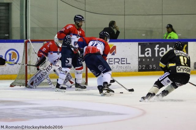 Photo hockey match Rouen - Angers  le 11/11/2016