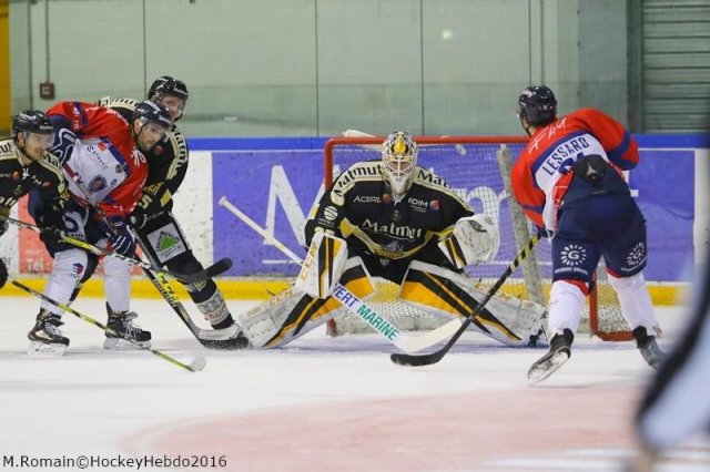 Photo hockey match Rouen - Angers  le 11/11/2016