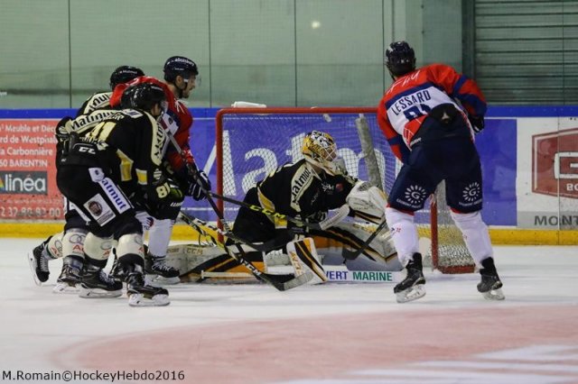 Photo hockey match Rouen - Angers  le 11/11/2016