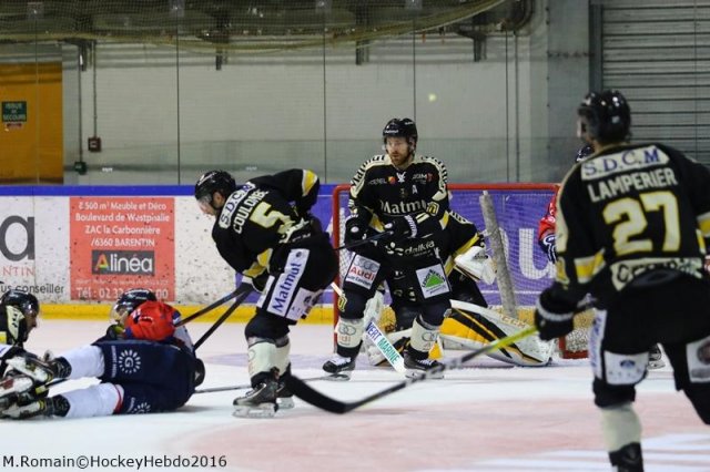 Photo hockey match Rouen - Angers  le 11/11/2016