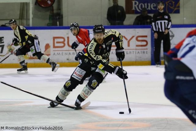 Photo hockey match Rouen - Angers  le 11/11/2016
