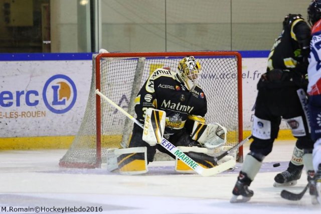 Photo hockey match Rouen - Angers  le 11/11/2016