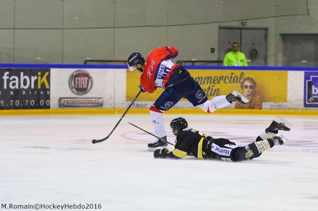 Photo hockey match Rouen - Angers  le 11/11/2016