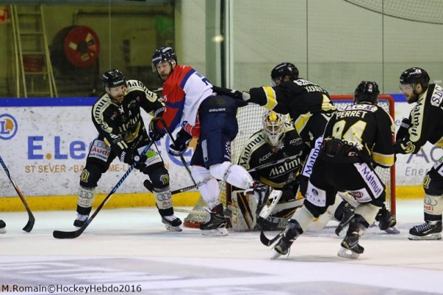 Photo hockey match Rouen - Angers  le 11/11/2016