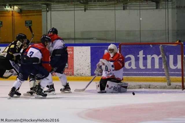 Photo hockey match Rouen - Angers  le 11/11/2016