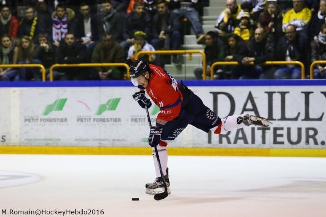 Photo hockey match Rouen - Angers  le 11/11/2016