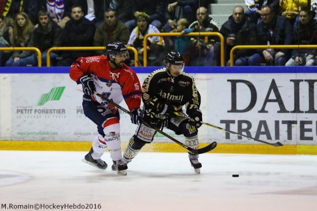 Photo hockey match Rouen - Angers  le 11/11/2016