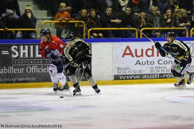 Photo hockey match Rouen - Angers  le 11/11/2016