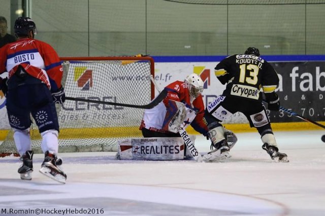 Photo hockey match Rouen - Angers  le 11/11/2016