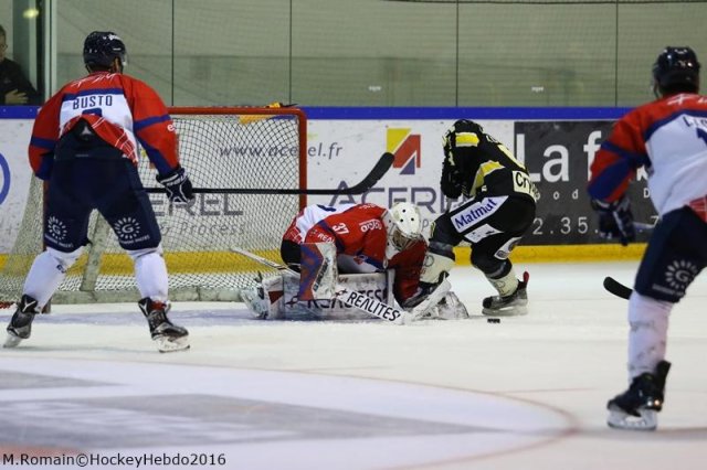Photo hockey match Rouen - Angers  le 11/11/2016