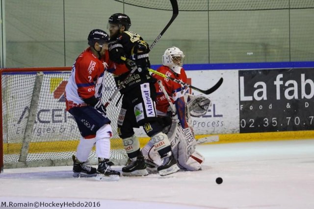 Photo hockey match Rouen - Angers  le 11/11/2016