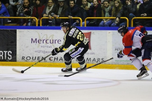Photo hockey match Rouen - Angers  le 11/11/2016