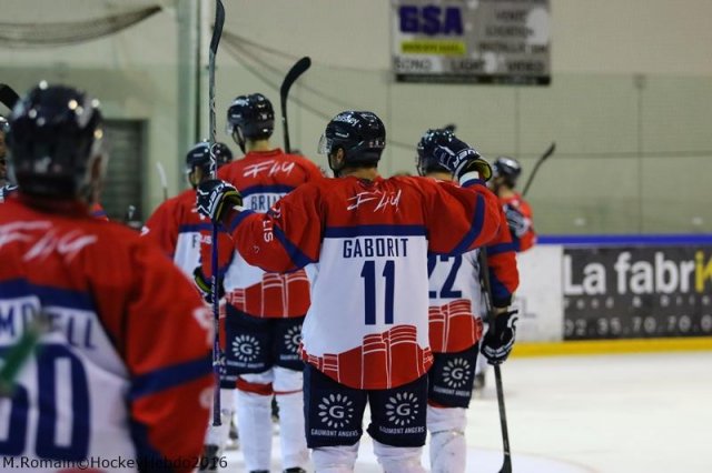 Photo hockey match Rouen - Angers  le 11/11/2016