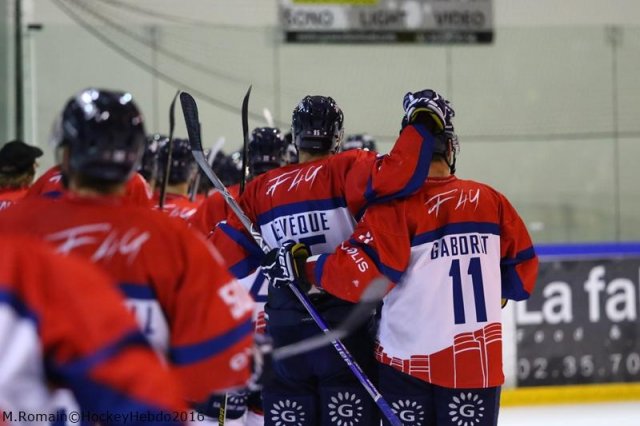 Photo hockey match Rouen - Angers  le 11/11/2016