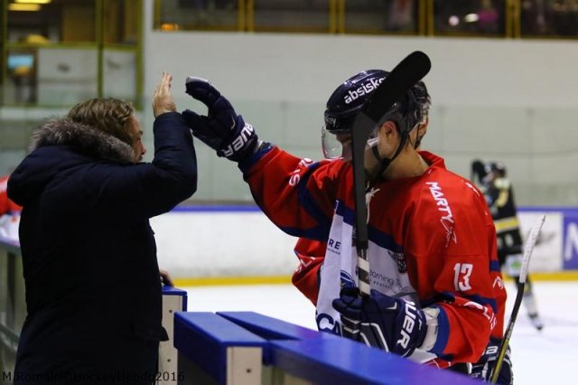 Photo hockey match Rouen - Angers  le 11/11/2016