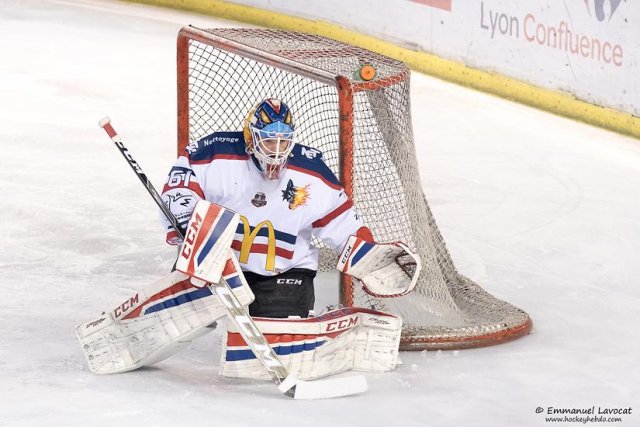 Photo hockey match Lyon - Grenoble  le 12/11/2016