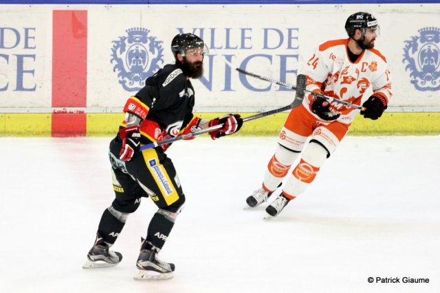 Photo hockey match Nice - Epinal  le 11/11/2016