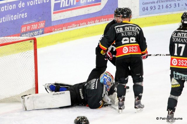 Photo hockey match Nice - Epinal  le 11/11/2016