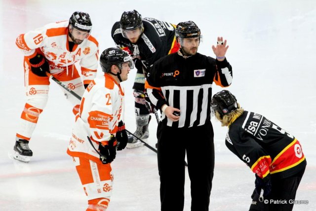 Photo hockey match Nice - Epinal  le 11/11/2016
