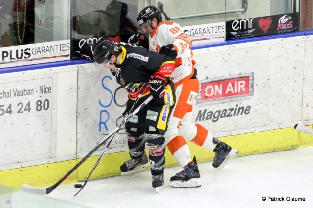 Photo hockey match Nice - Epinal  le 11/11/2016