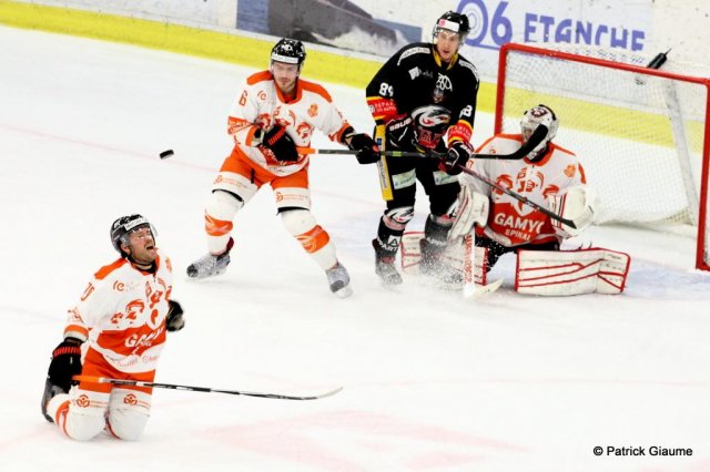 Photo hockey match Nice - Epinal  le 11/11/2016