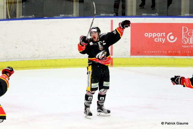 Photo hockey match Nice - Epinal  le 11/11/2016