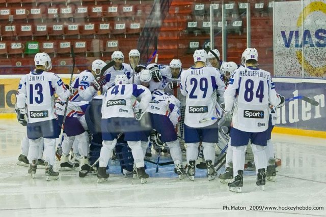 Photo hockey reportage Qualifs JO : Photos - Danemark vs France