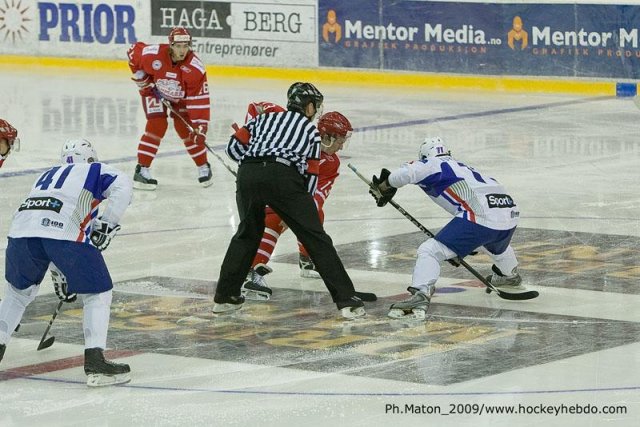 Photo hockey reportage Qualifs JO : Photos - Danemark vs France