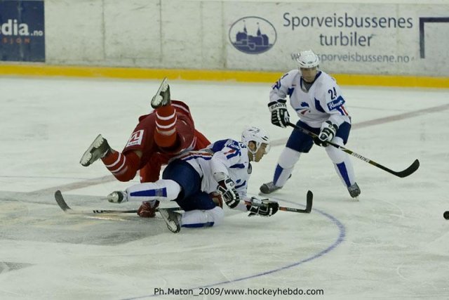 Photo hockey reportage Qualifs JO : Photos - Danemark vs France