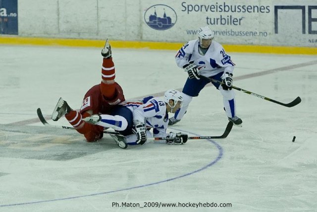 Photo hockey reportage Qualifs JO : Photos - Danemark vs France