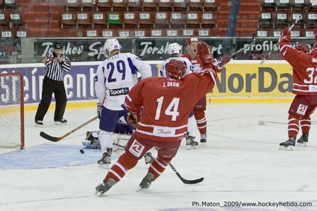 Photo hockey reportage Qualifs JO : Photos - Danemark vs France