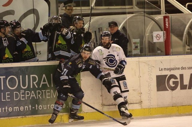 Photo hockey match Tours  - Nantes le 12/11/2016