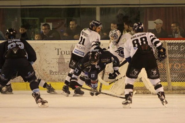 Photo hockey match Tours  - Nantes le 12/11/2016