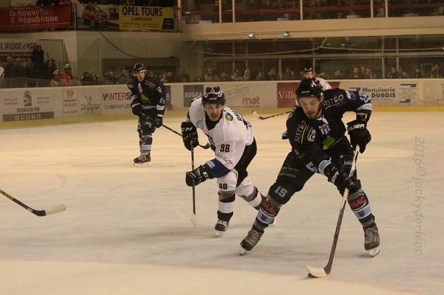 Photo hockey match Tours  - Nantes le 12/11/2016