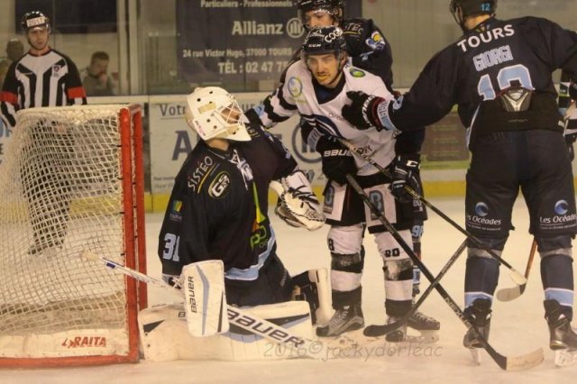 Photo hockey match Tours  - Nantes le 12/11/2016