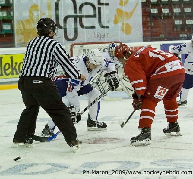 Photo hockey reportage Qualifs JO : Photos - Danemark vs France