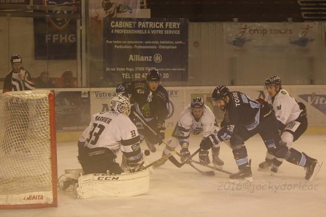 Photo hockey match Tours  - Nantes le 12/11/2016