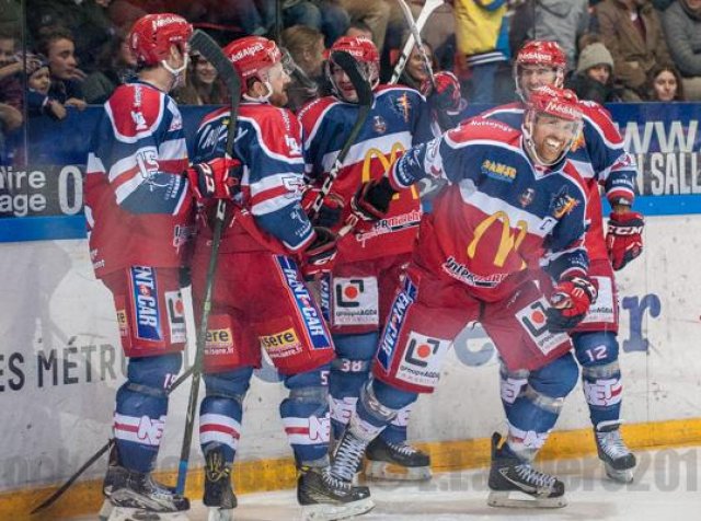 Photo hockey match Grenoble  - Lyon le 11/11/2016