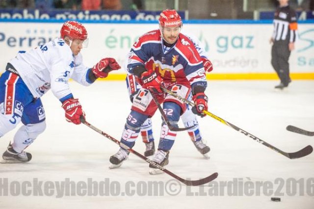 Photo hockey match Grenoble  - Lyon le 11/11/2016