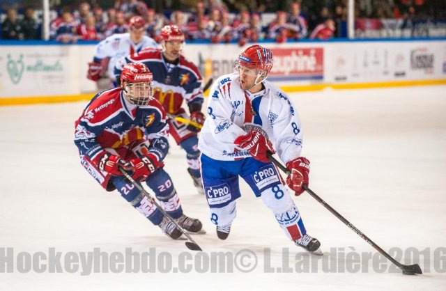 Photo hockey match Grenoble  - Lyon le 11/11/2016