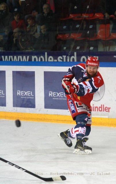 Photo hockey match Grenoble  - Chamonix / Morzine le 15/11/2016