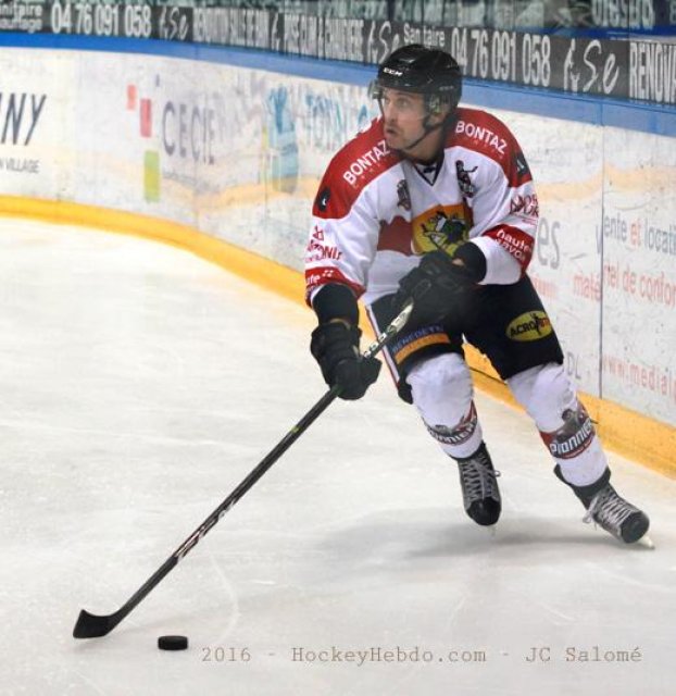 Photo hockey match Grenoble  - Chamonix / Morzine le 15/11/2016